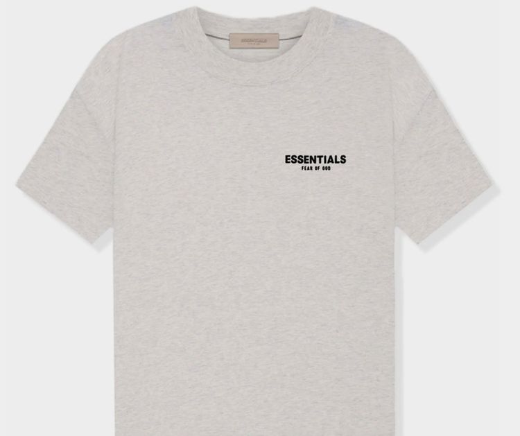 Fear Of God Essentials T-Shirt - Light Oatmeal